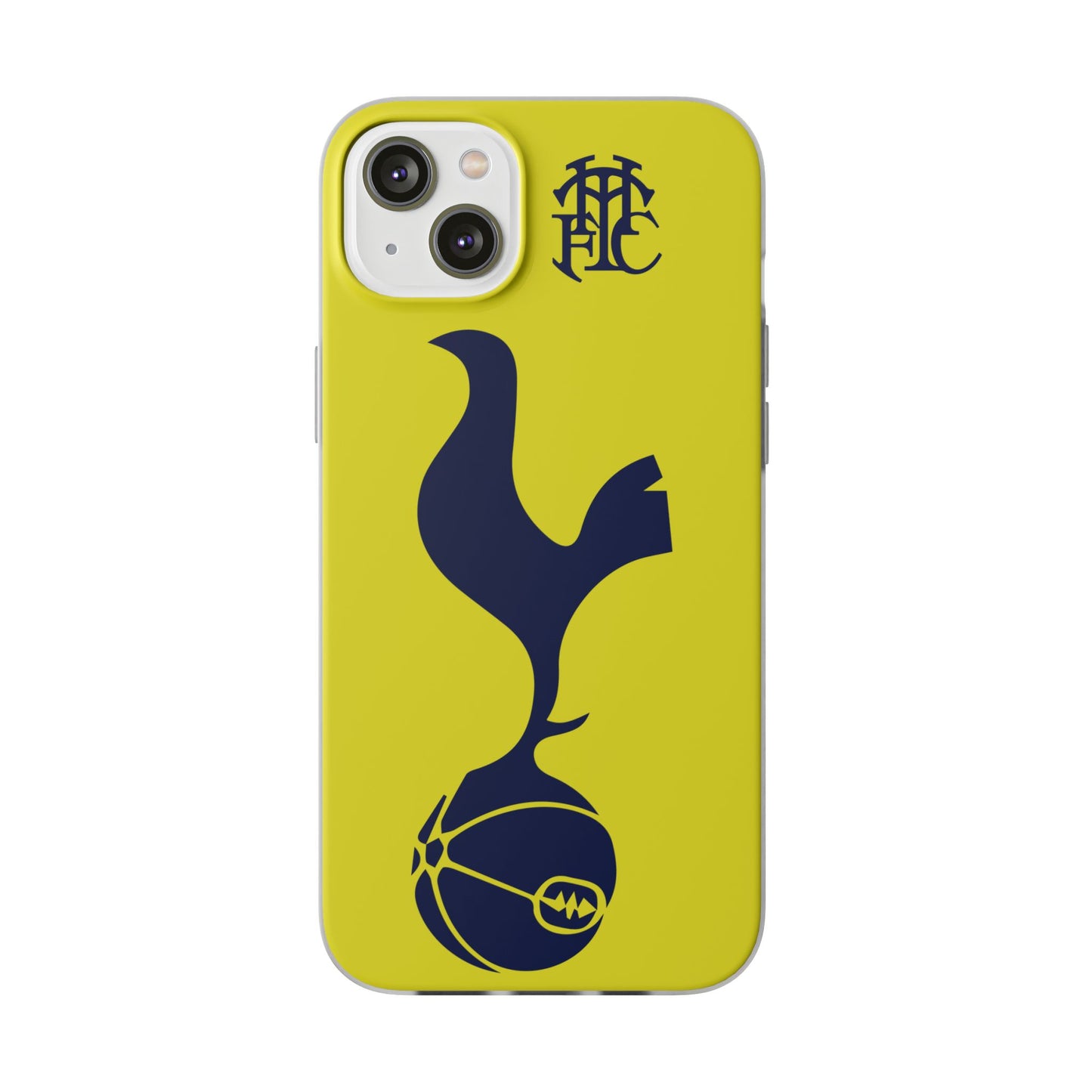 Tottenham Hotspur iPhone Flexi Case - iPhone 16, 15, 14, Plus/Pro/Pro Max - Yellow