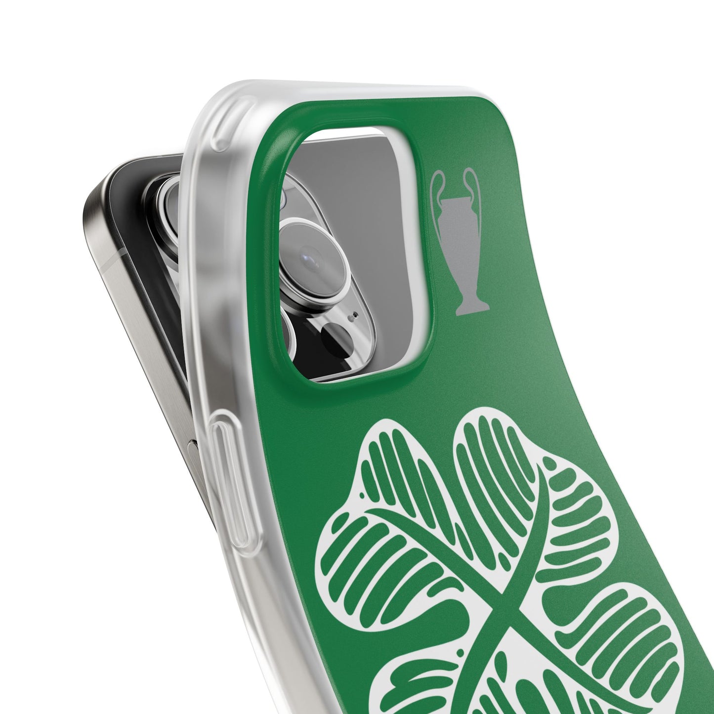 Celtic Green iPhone Flexi Case - iPhone 16, 15, 14, Plus/Pro/Pro Max