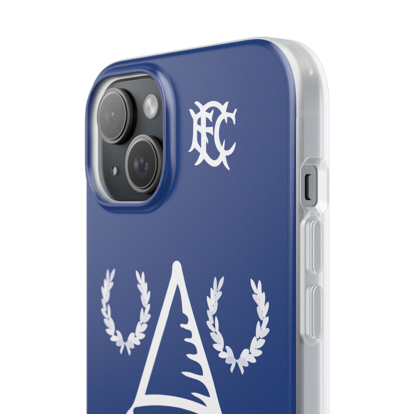 Everton Tower & Monogram Blue iPhone Flexi Case - iPhone 16, 15, 14, Plus/Pro/Pro Max