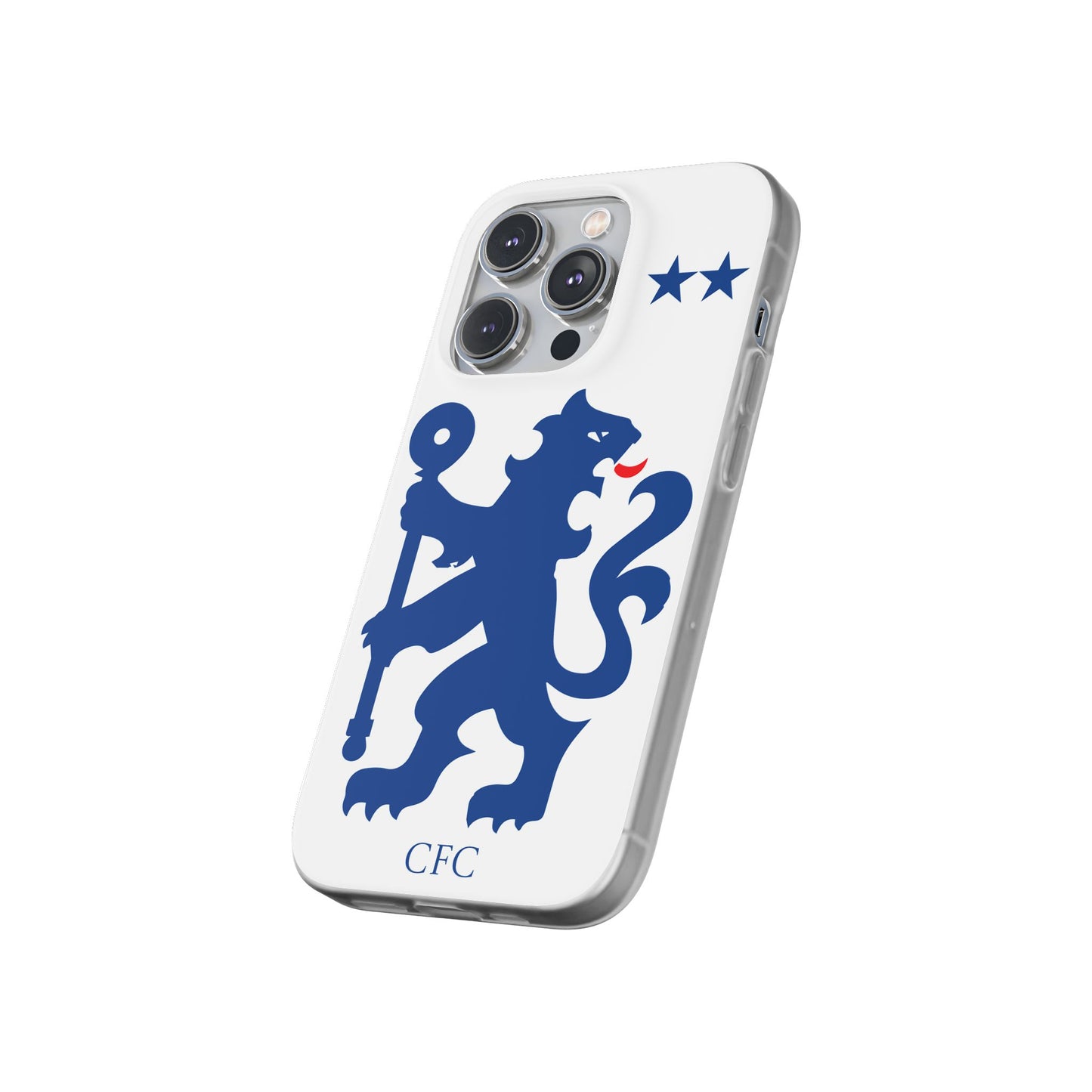 Chelsea iPhone Flexi Case - iPhone 16, 15, 14, Plus/Pro/Pro Max - White