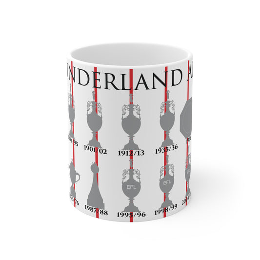 Sunderland Trophies Collection Mug - White