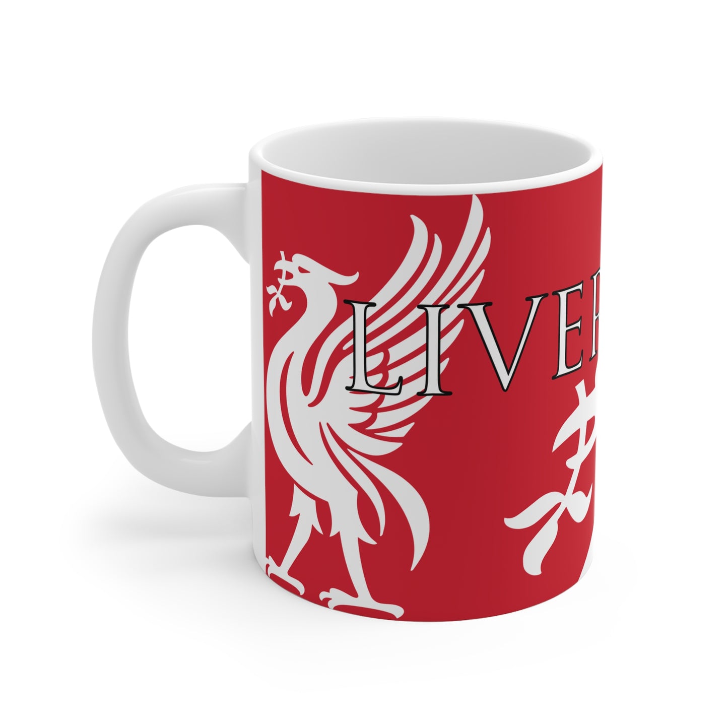 Liverpool Liver Bird Mug - Red