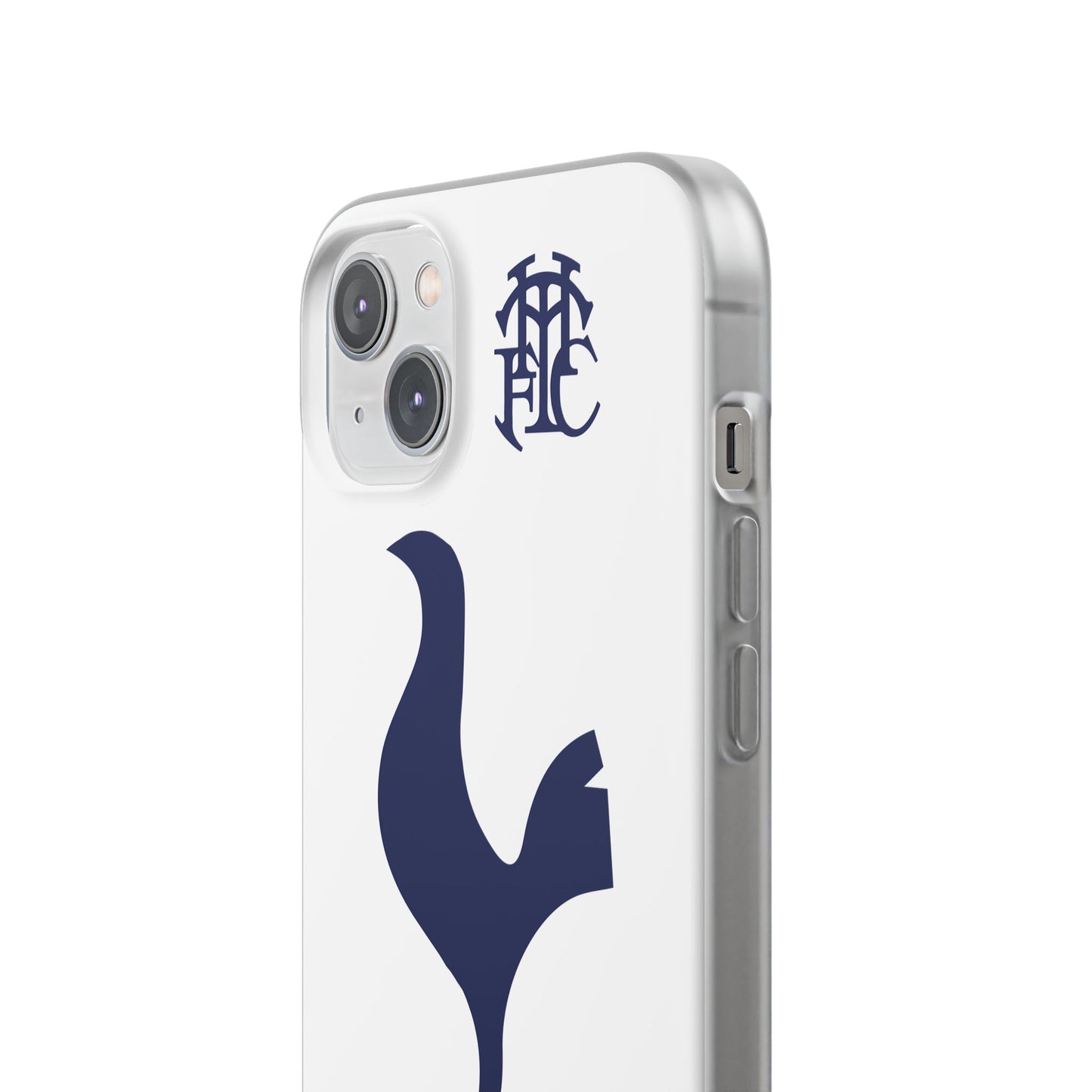 Tottenham Hotspur iPhone Flexi Case - iPhone 16, 15, 14, Plus/Pro/Pro Max - White