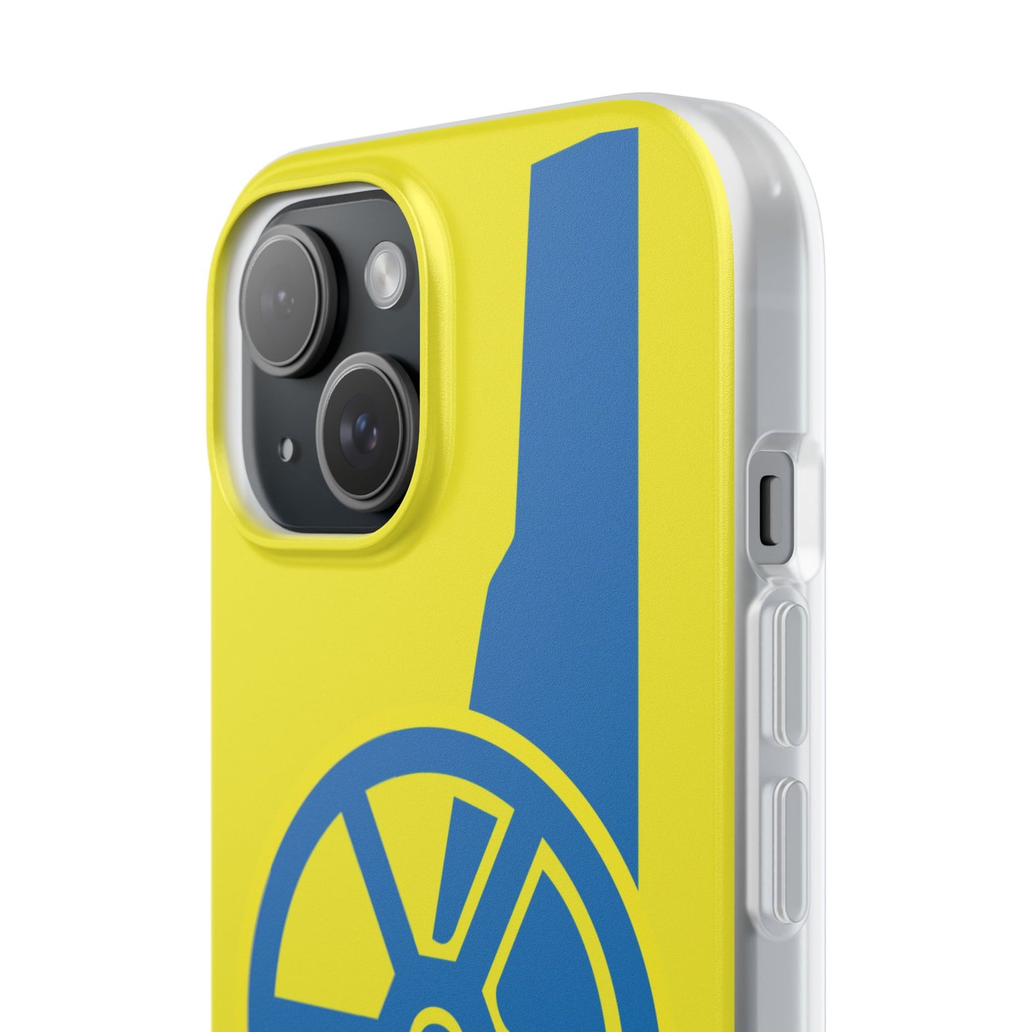 Arsenal Cannon Yellow iPhone Flexi Case - iPhone 16, 15, 14, Plus/Pro/Pro Max