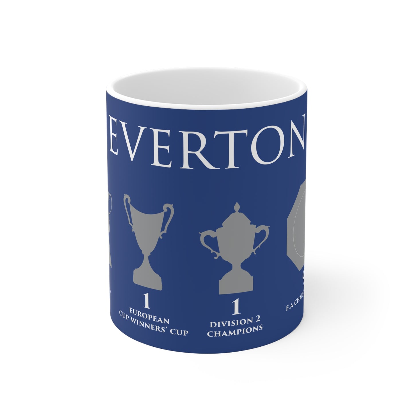 Everton Trophies Mug - Blue