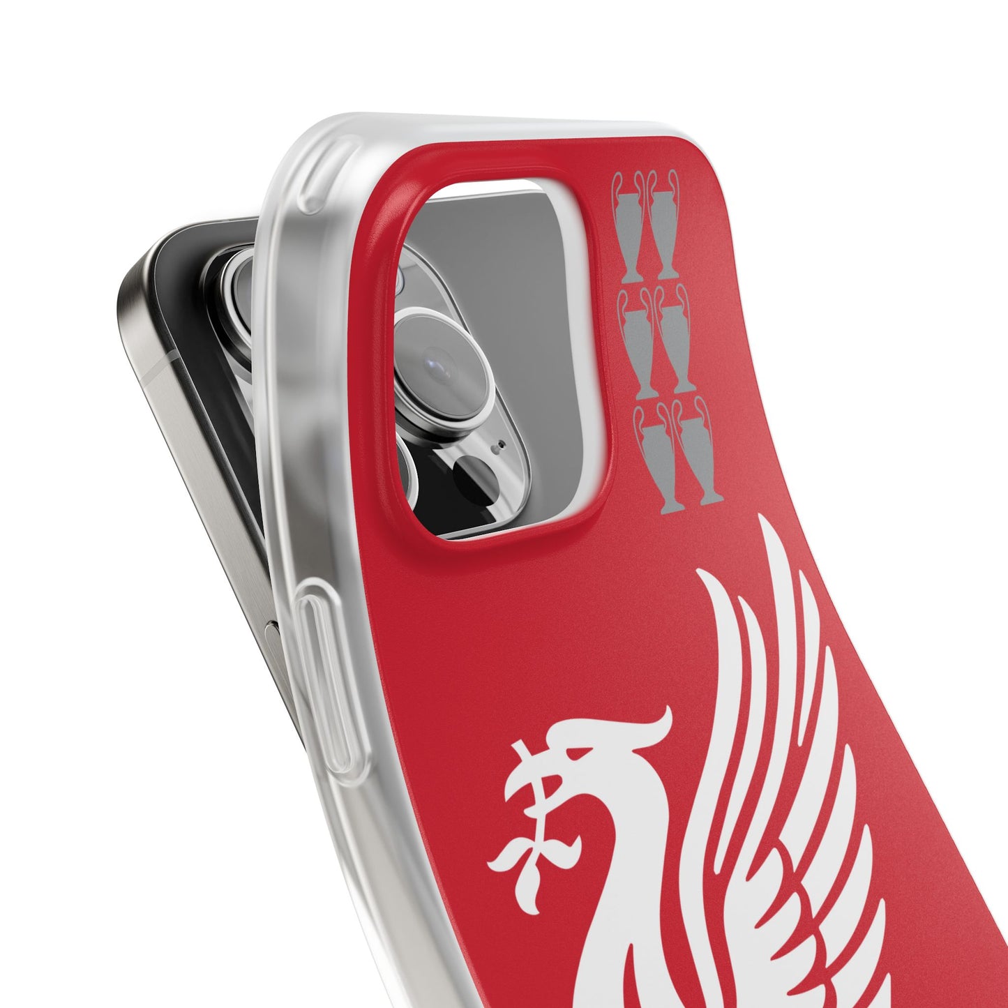 Liverpool Red iPhone Flexi Case - iPhone 16, 15, 14, Plus/Pro/Pro Max