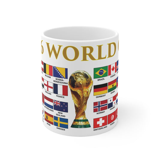 2026 Football World Cup Mug - White