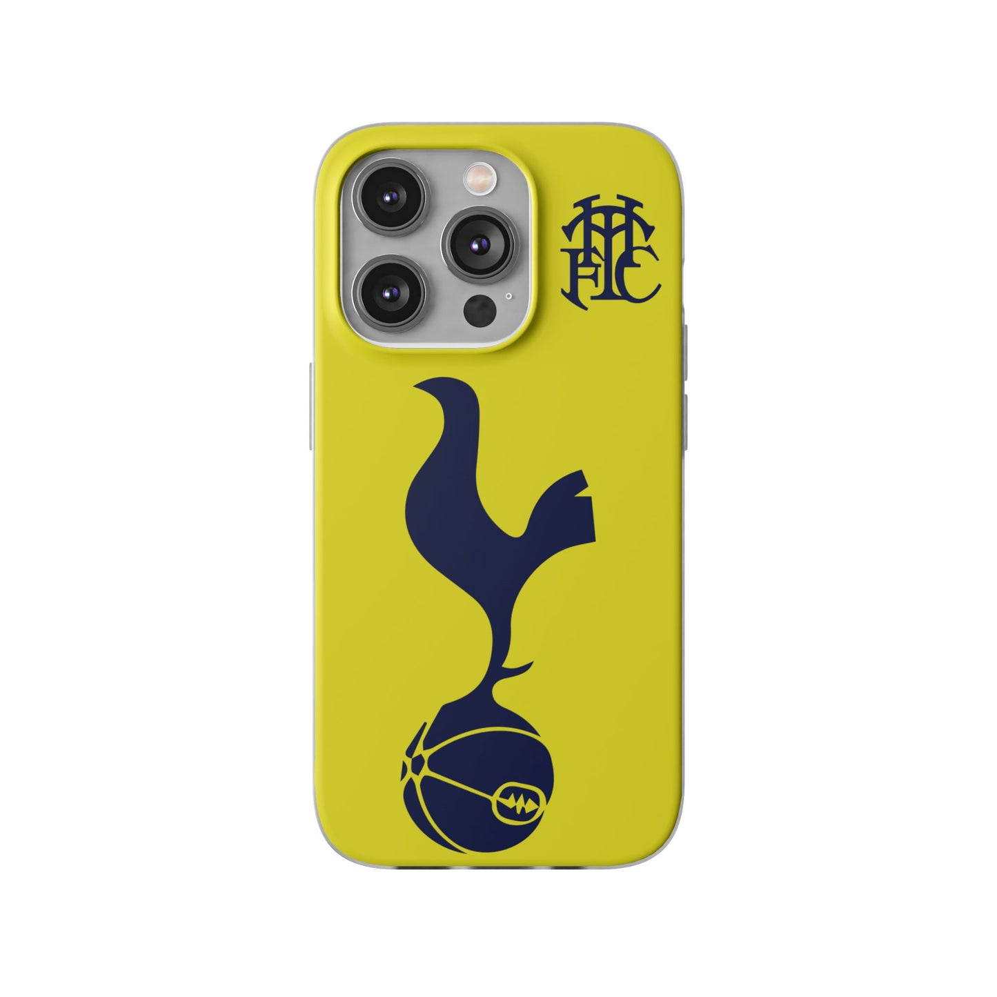 Tottenham Hotspur iPhone Flexi Case - iPhone 16, 15, 14, Plus/Pro/Pro Max - Yellow