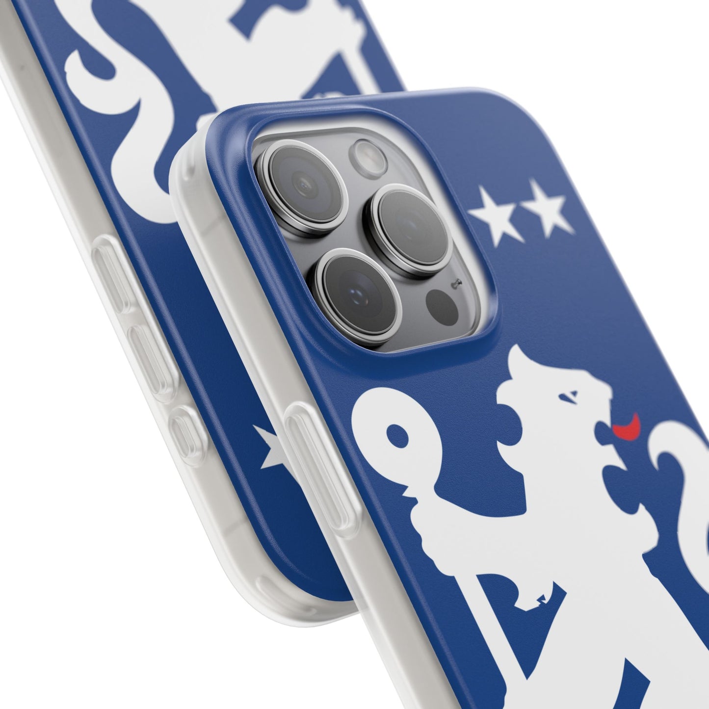 Chelsea iPhone Flexi Case - iPhone 16, 15, 14, Plus/Pro/Pro Max - Blue