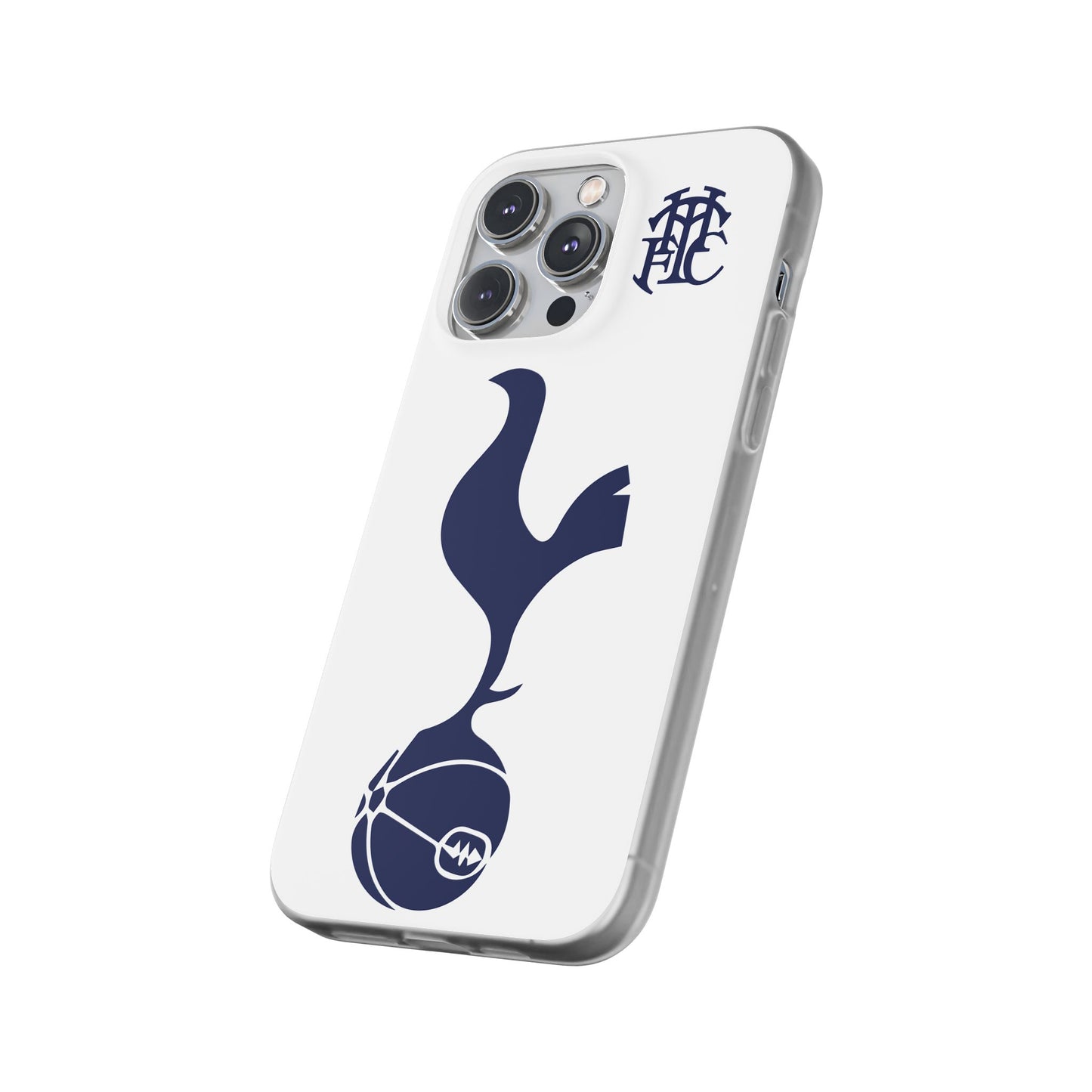 Tottenham Hotspur iPhone Flexi Case - iPhone 16, 15, 14, Plus/Pro/Pro Max - White