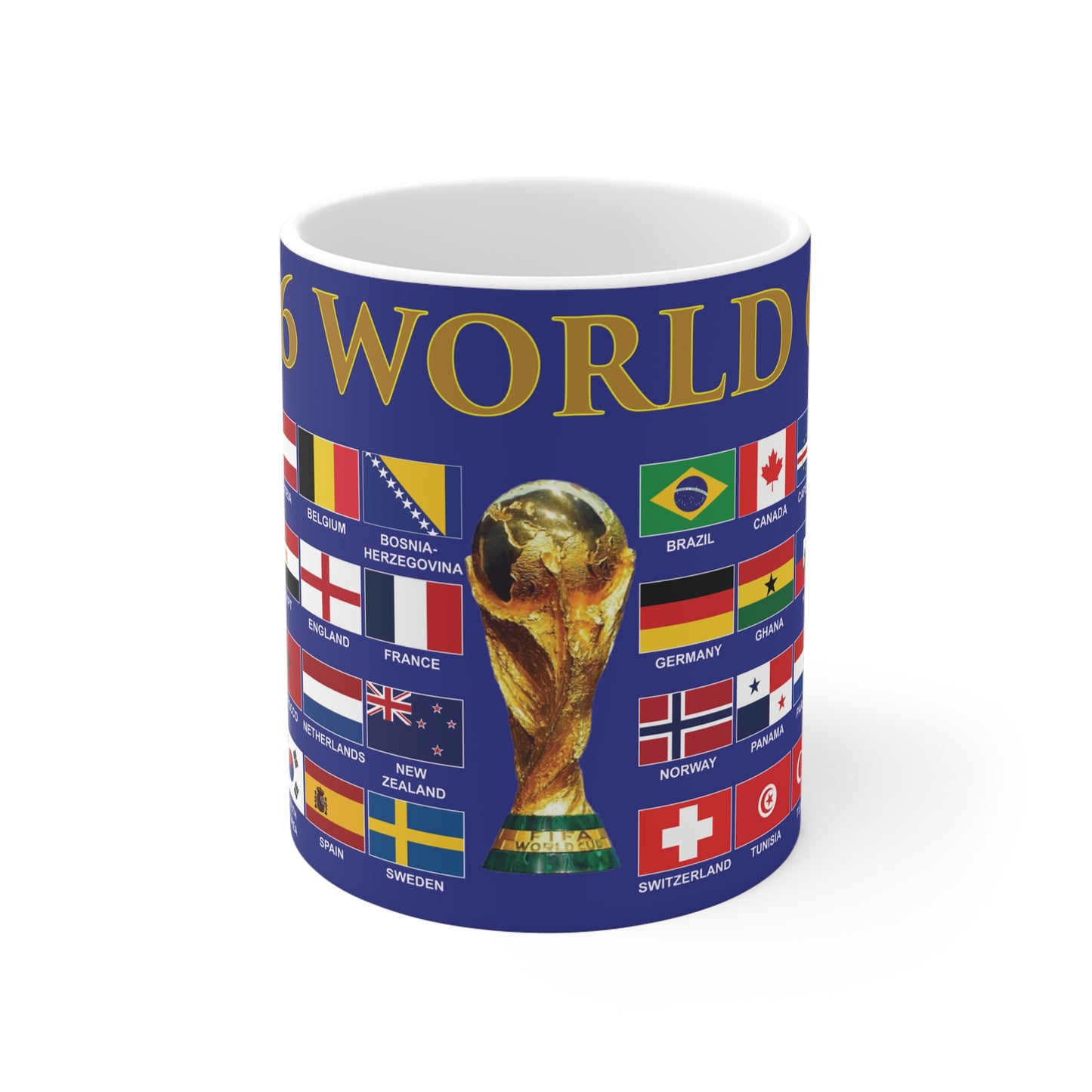 2026 Football World Cup Mug - Blue