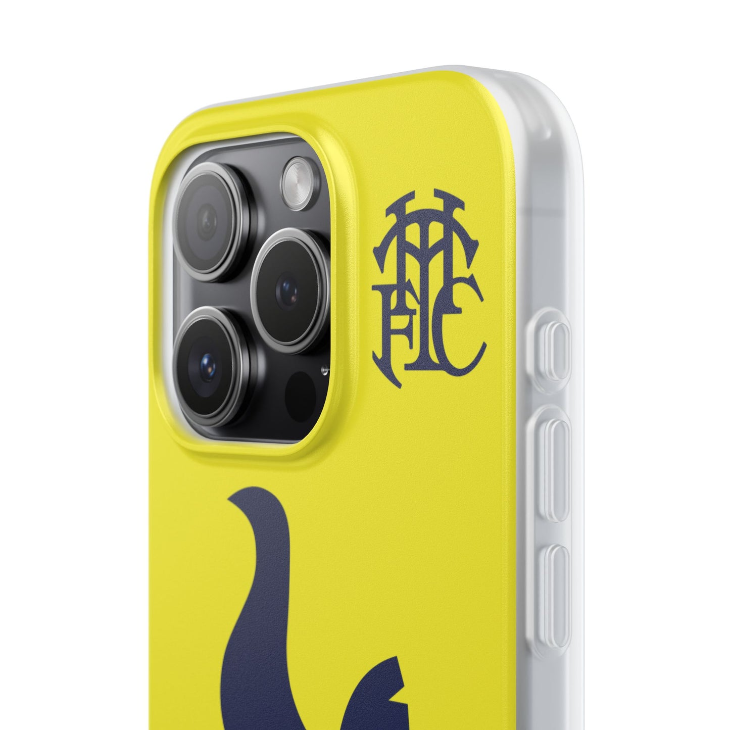 Tottenham Hotspur iPhone Flexi Case - iPhone 16, 15, 14, Plus/Pro/Pro Max - Yellow