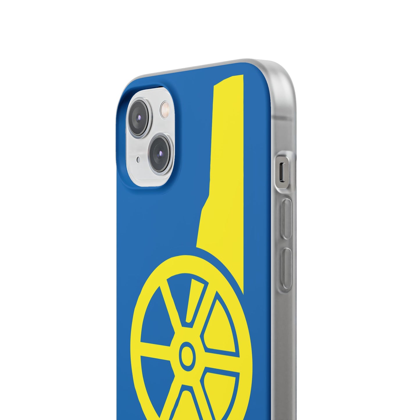 Arsenal Cannon Blue iPhone Flexi Case - iPhone 16, 15, 14, Plus/Pro/Pro Max