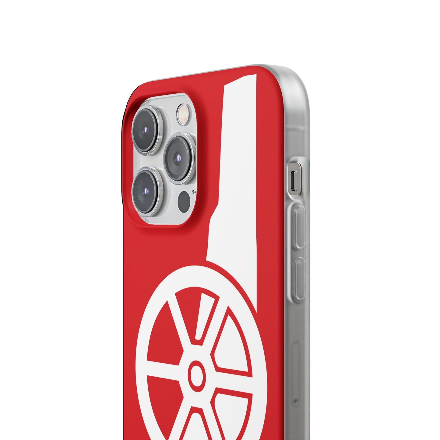 Arsenal Cannon Red iPhone Flexi Case - iPhone 16, 15, 14, Plus/Pro/Pro Max