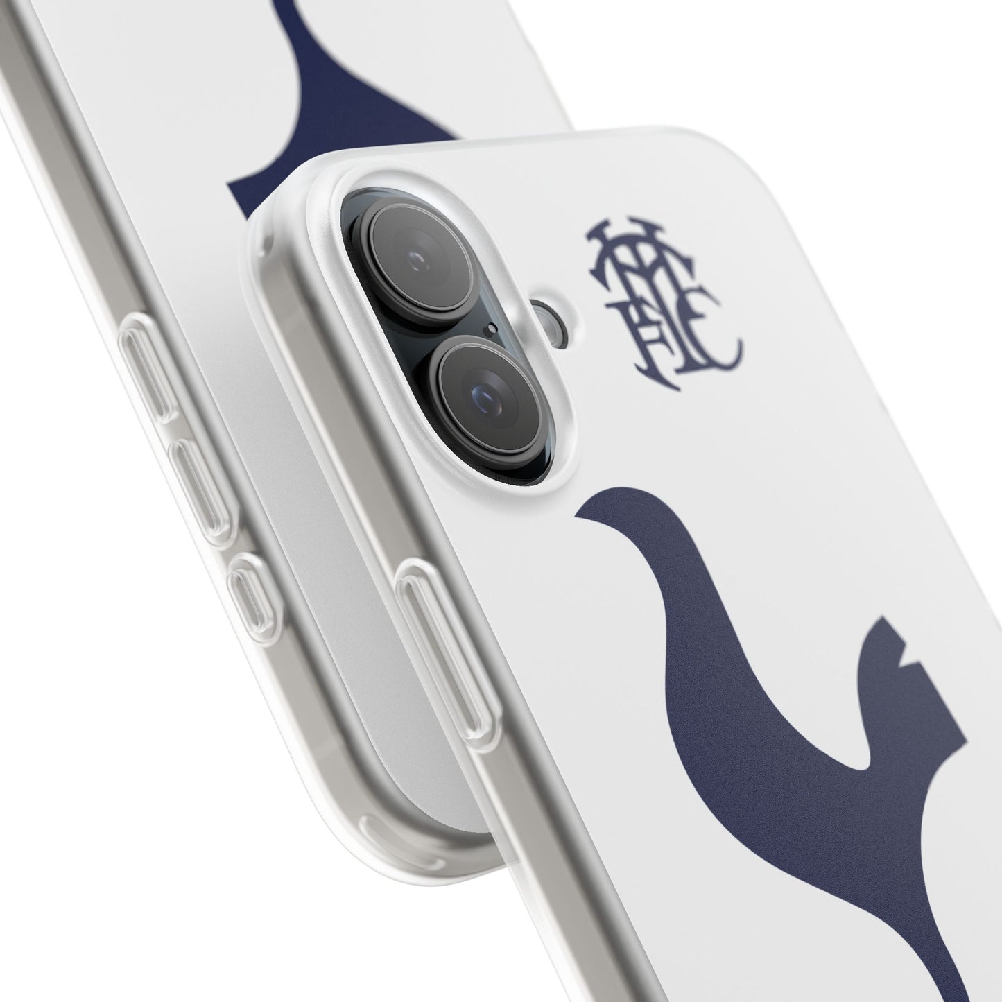 Tottenham Hotspur iPhone Flexi Case - iPhone 16, 15, 14, Plus/Pro/Pro Max - White