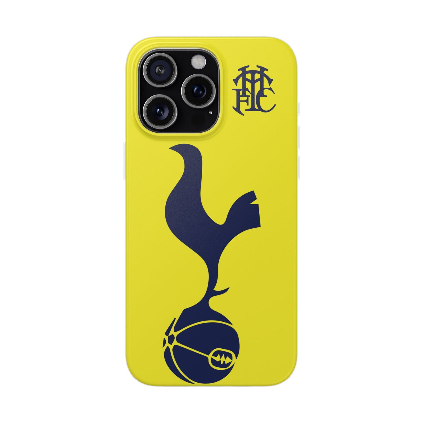 Tottenham Hotspur iPhone Flexi Case - iPhone 16, 15, 14, Plus/Pro/Pro Max - Yellow