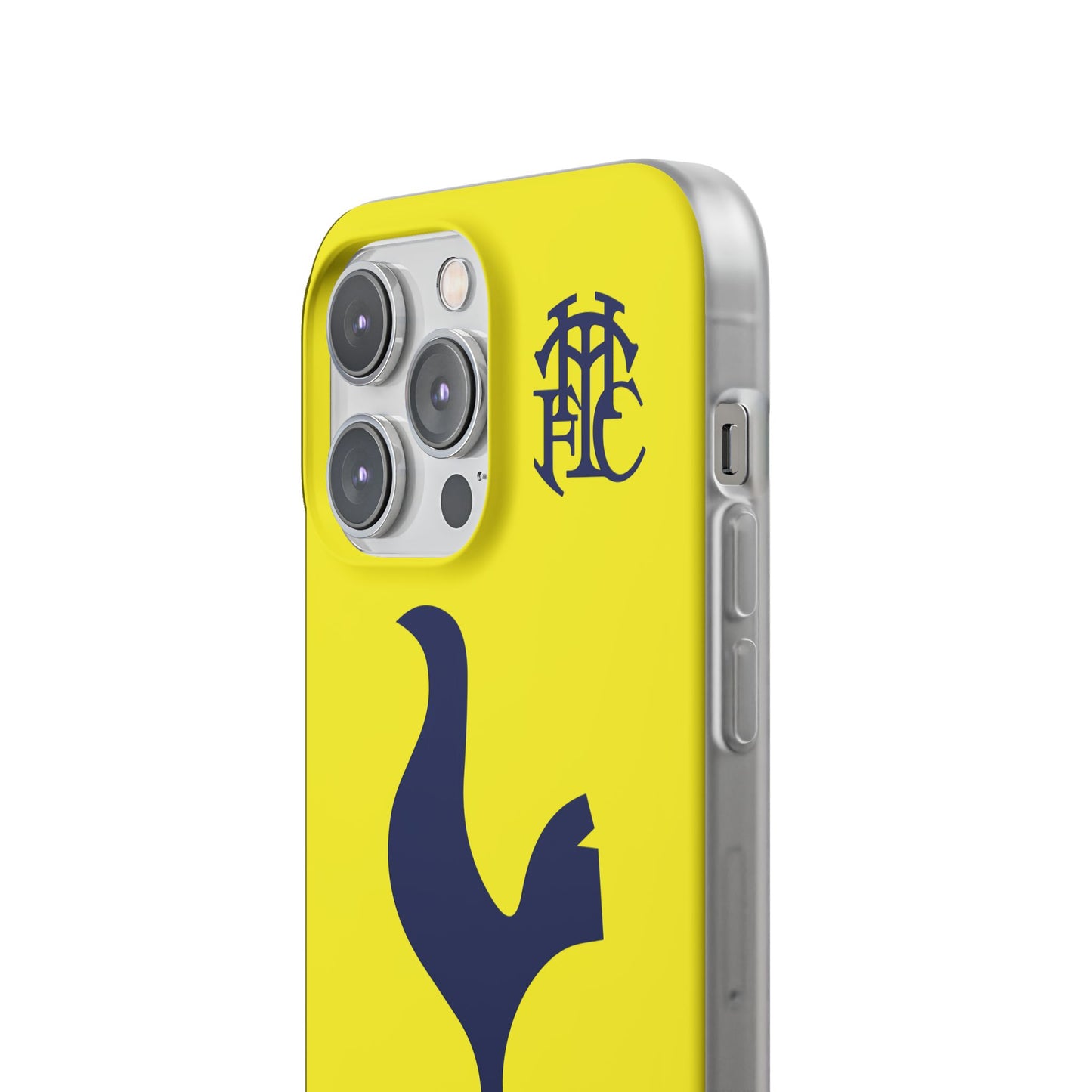 Tottenham Hotspur iPhone Flexi Case - iPhone 16, 15, 14, Plus/Pro/Pro Max - Yellow