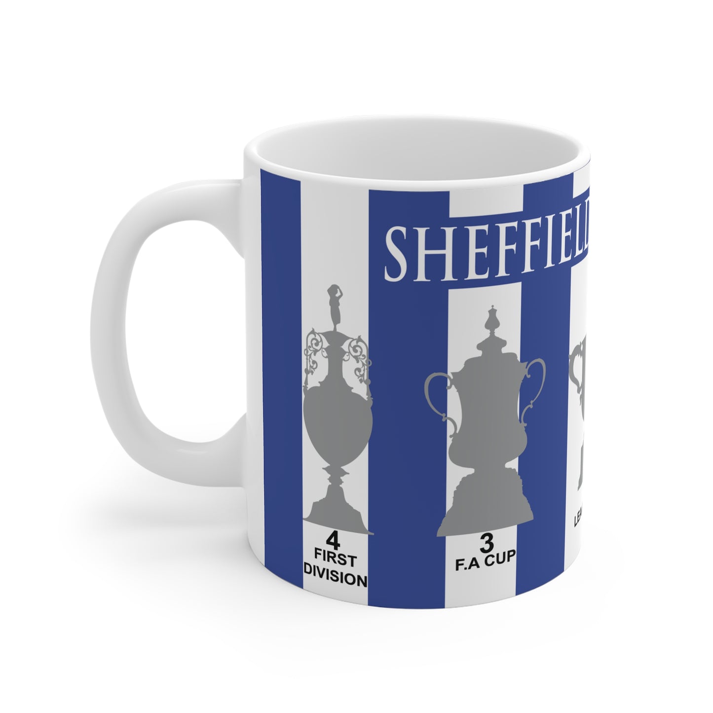 Sheffield Wednesday Trophies Mug - White Text Header