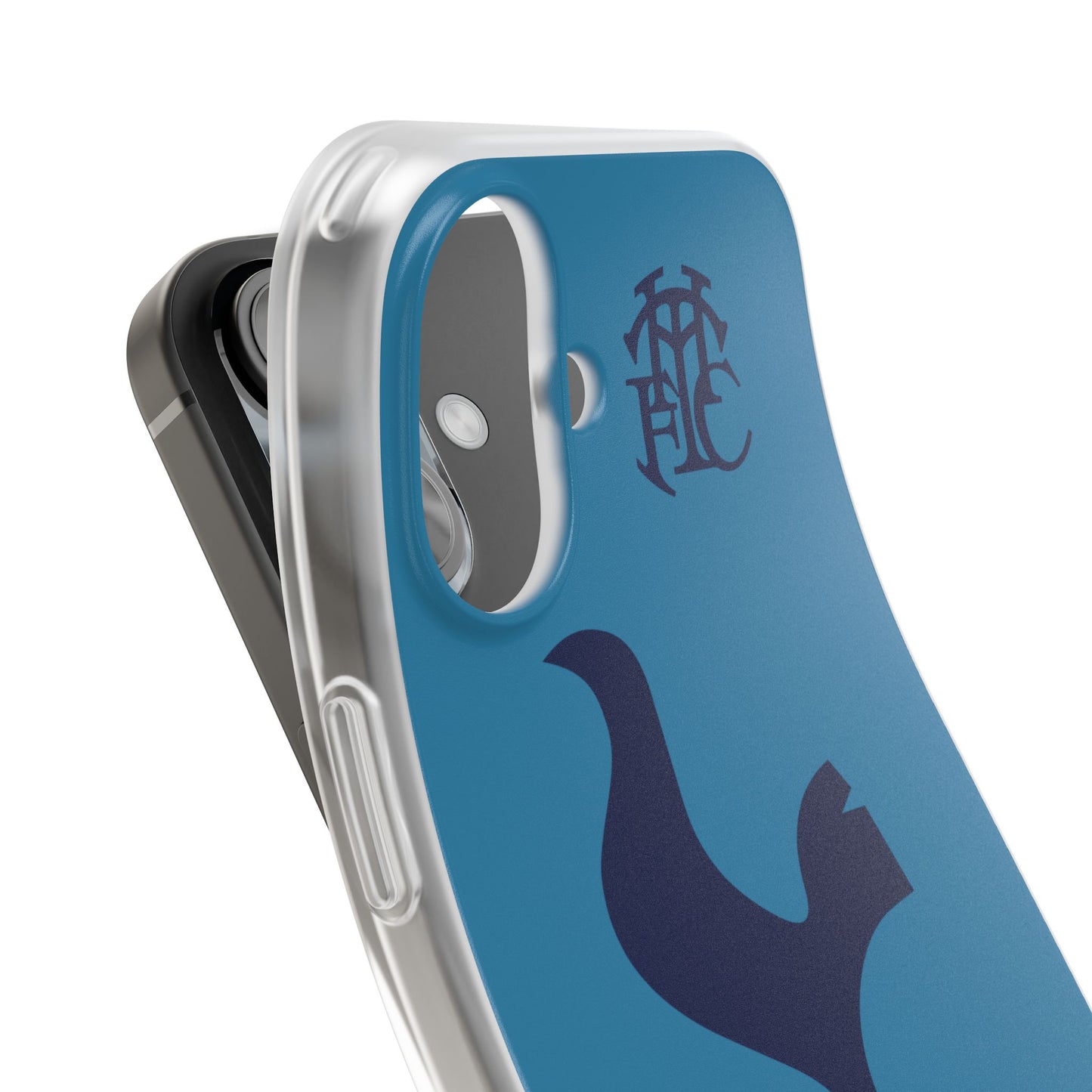 Tottenham Hotspur iPhone Flexi Case - iPhone 16, 15, 14, Plus/Pro/Pro Max - Cyan