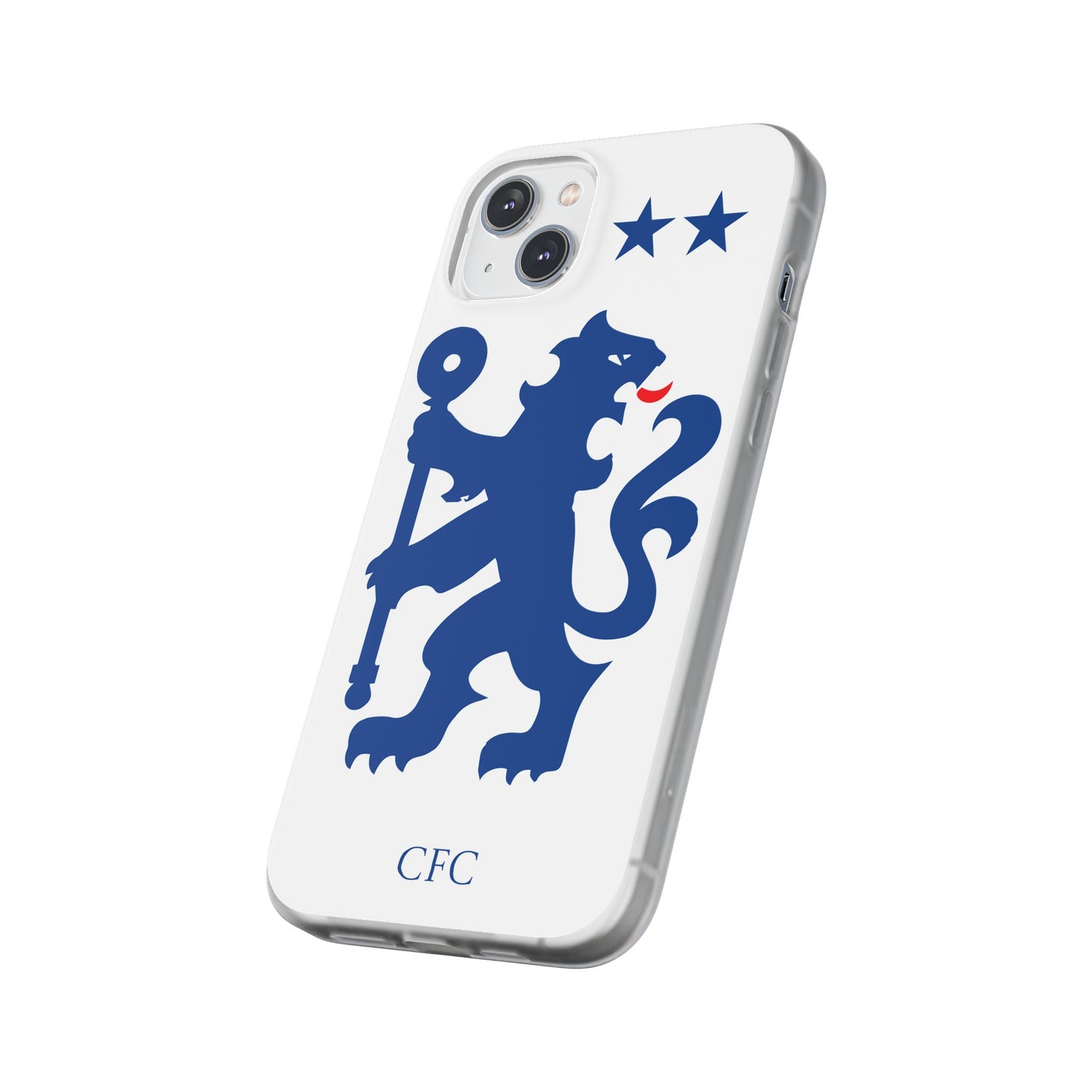 Chelsea iPhone Flexi Case - iPhone 16, 15, 14, Plus/Pro/Pro Max - White