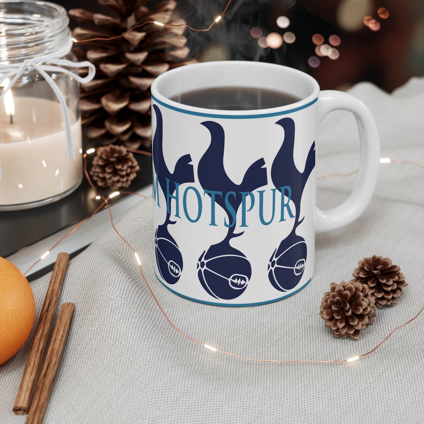 Tottenham Hotspur Cockerels Mug - White