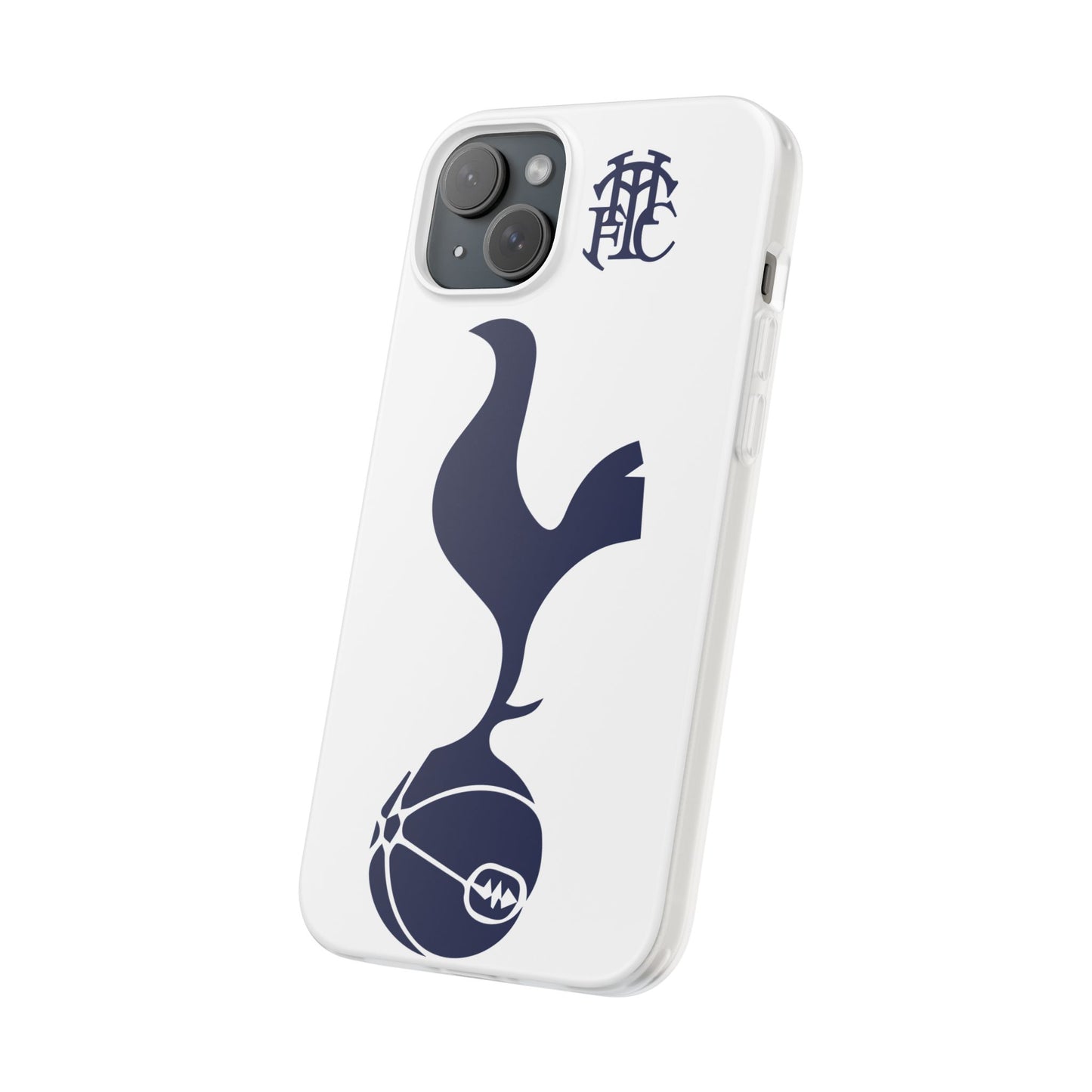 Tottenham Hotspur iPhone Flexi Case - iPhone 16, 15, 14, Plus/Pro/Pro Max - White