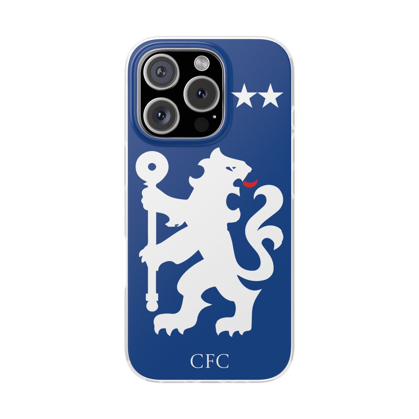 Chelsea iPhone Flexi Case - iPhone 17, 16, 15, 14, Plus/Pro/Pro Max - Blue