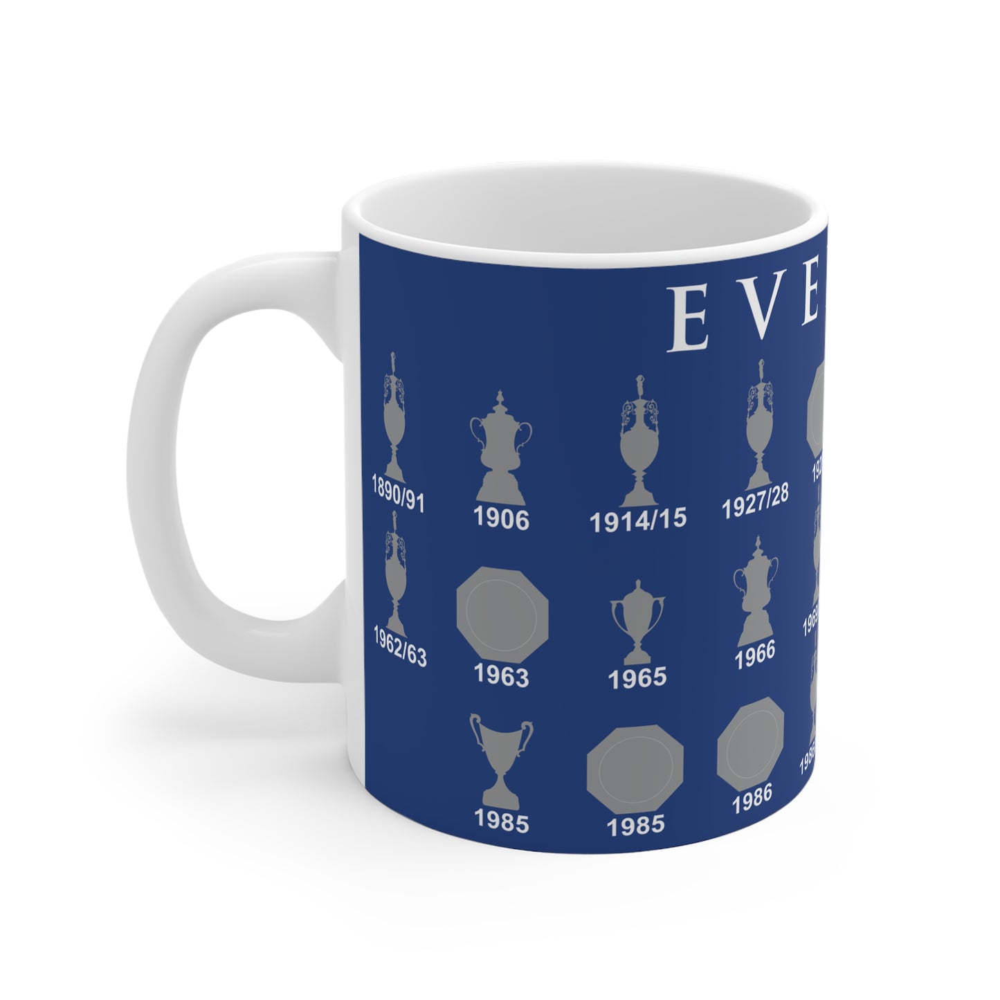 Everton Trophies Collection Mug - Blue