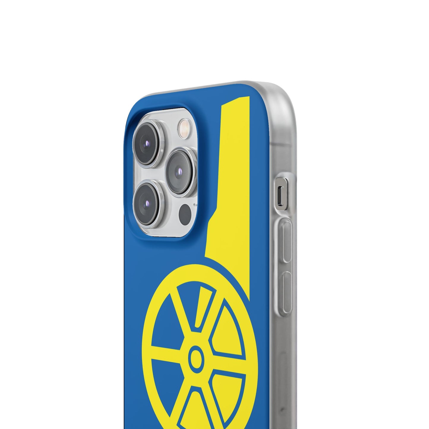 Arsenal Cannon Blue iPhone Flexi Case - iPhone 16, 15, 14, Plus/Pro/Pro Max