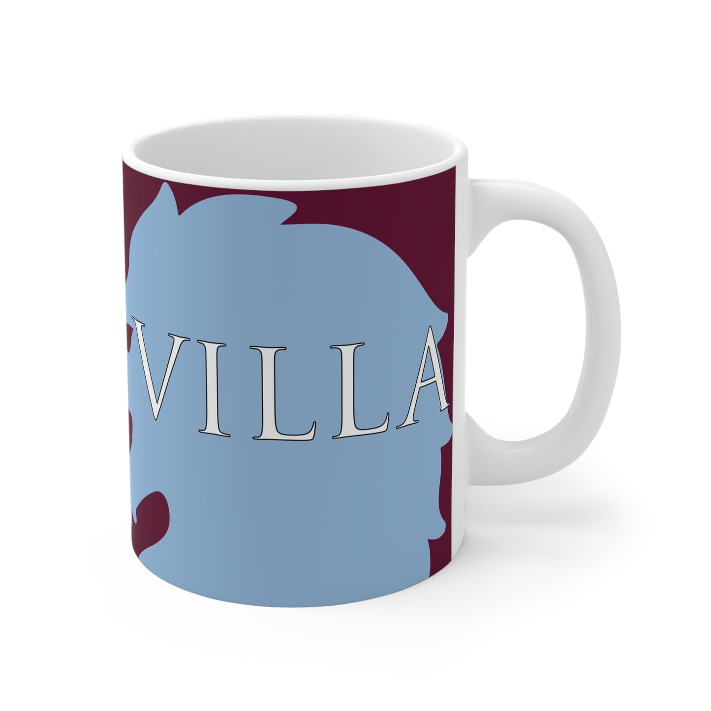 Aston Villa Lion Mug - Claret