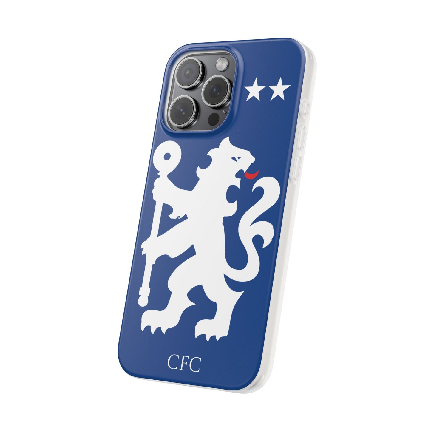 Chelsea iPhone Flexi Case - iPhone 17, 16, 15, 14, Plus/Pro/Pro Max - Blue