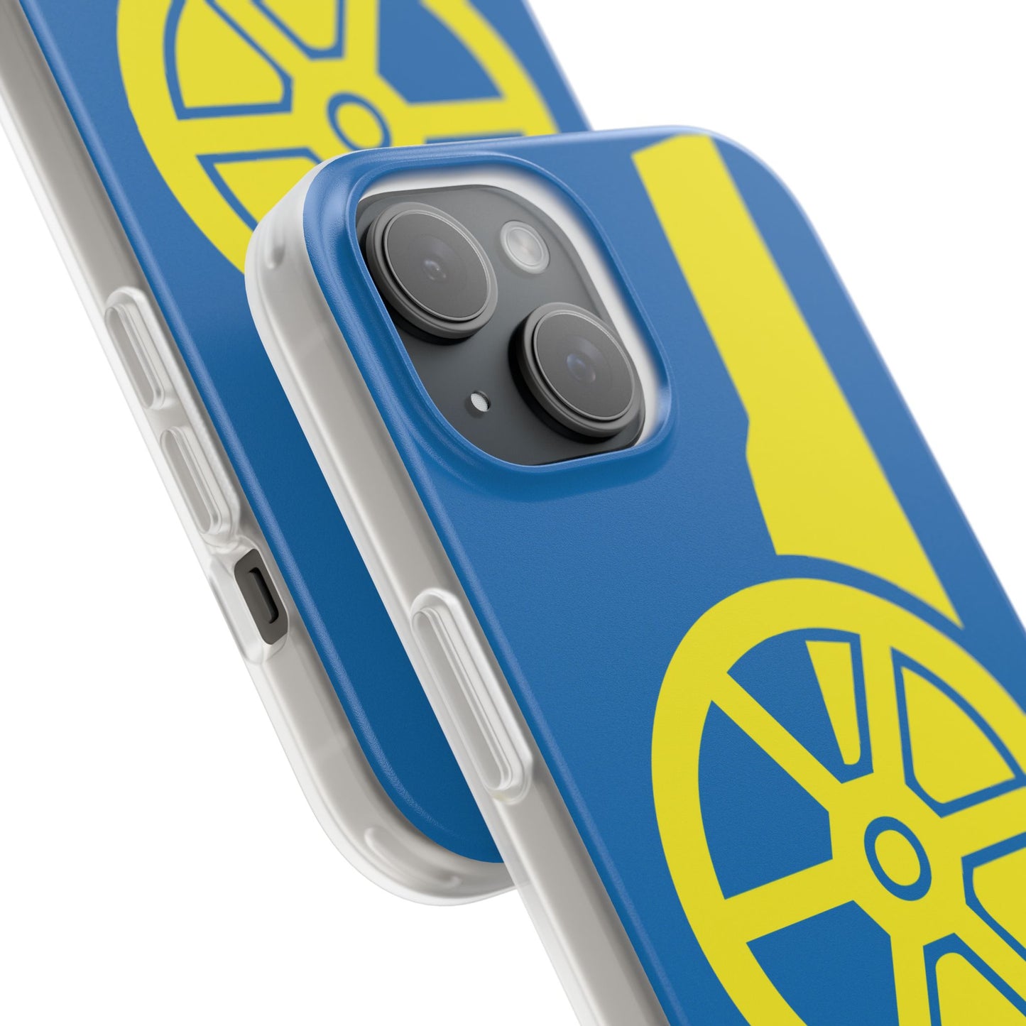 Arsenal Cannon Blue iPhone Flexi Case - iPhone 16, 15, 14, Plus/Pro/Pro Max