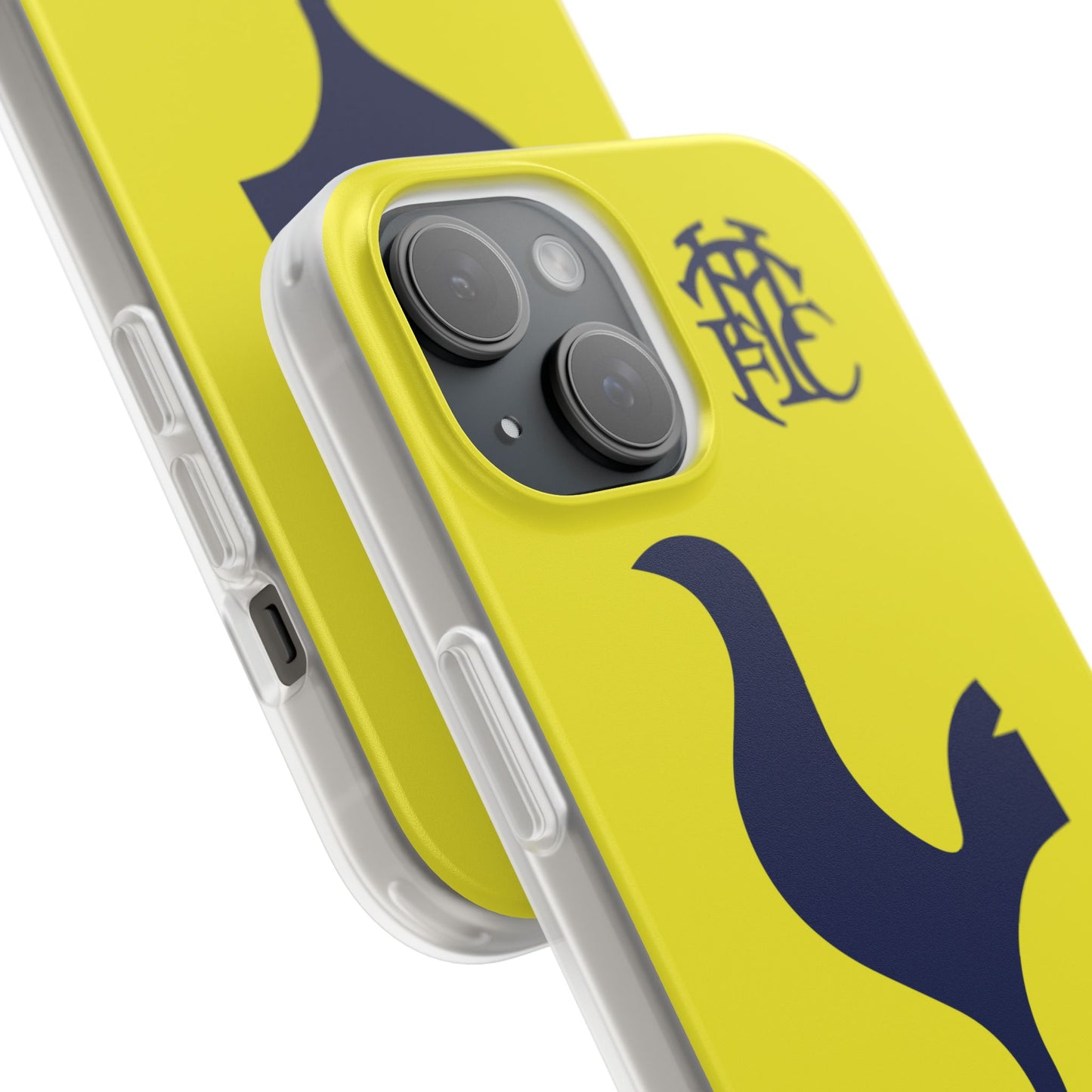 Tottenham Hotspur iPhone Flexi Case - iPhone 16, 15, 14, Plus/Pro/Pro Max - Yellow