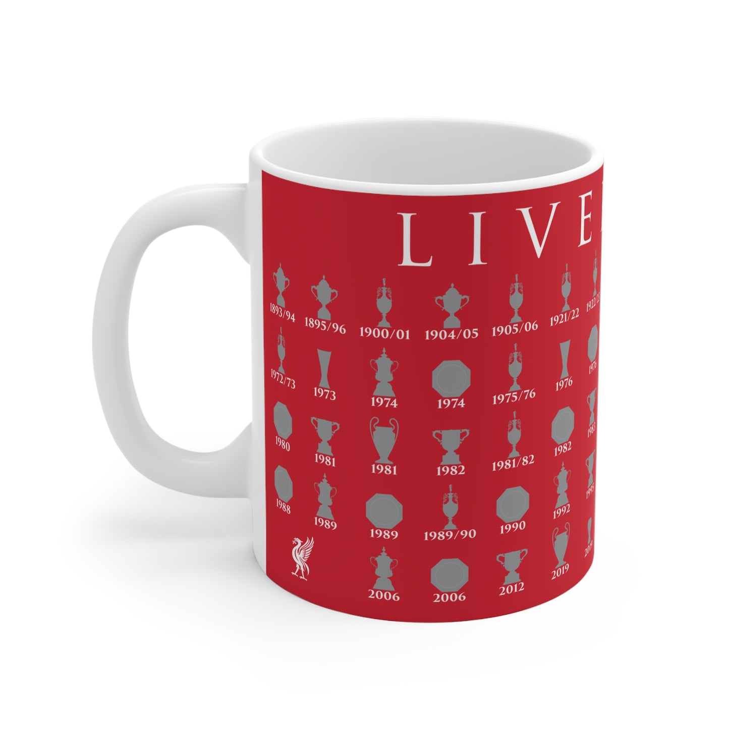 Liverpool Trophies Collection Mug - Red