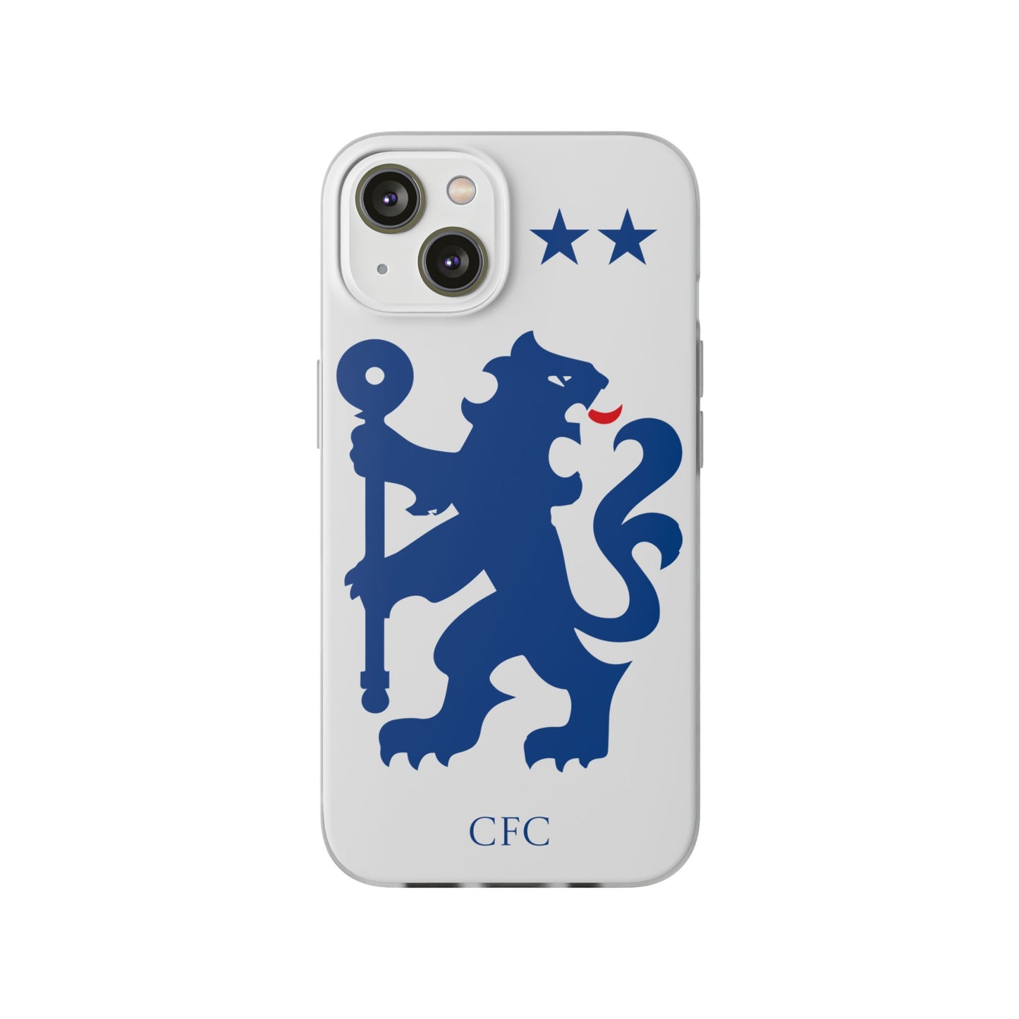 Chelsea iPhone Flexi Case - iPhone 16, 15, 14, Plus/Pro/Pro Max - White