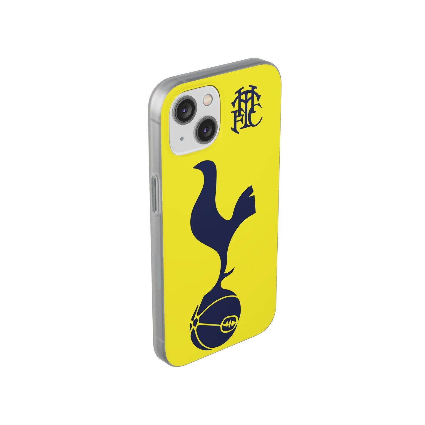 Tottenham Hotspur iPhone Flexi Case - iPhone 16, 15, 14, Plus/Pro/Pro Max - Yellow