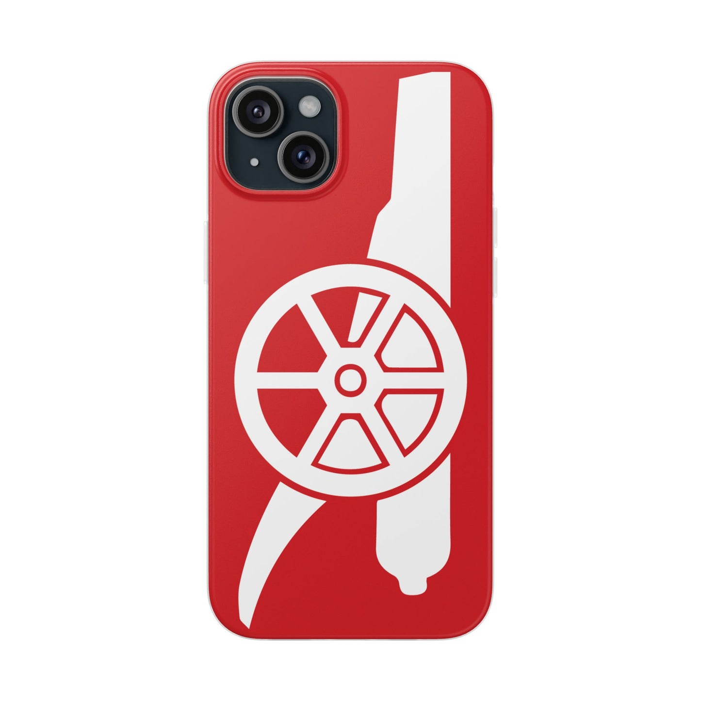 Arsenal Cannon Red iPhone Flexi Case - iPhone 16, 15, 14, Plus/Pro/Pro Max