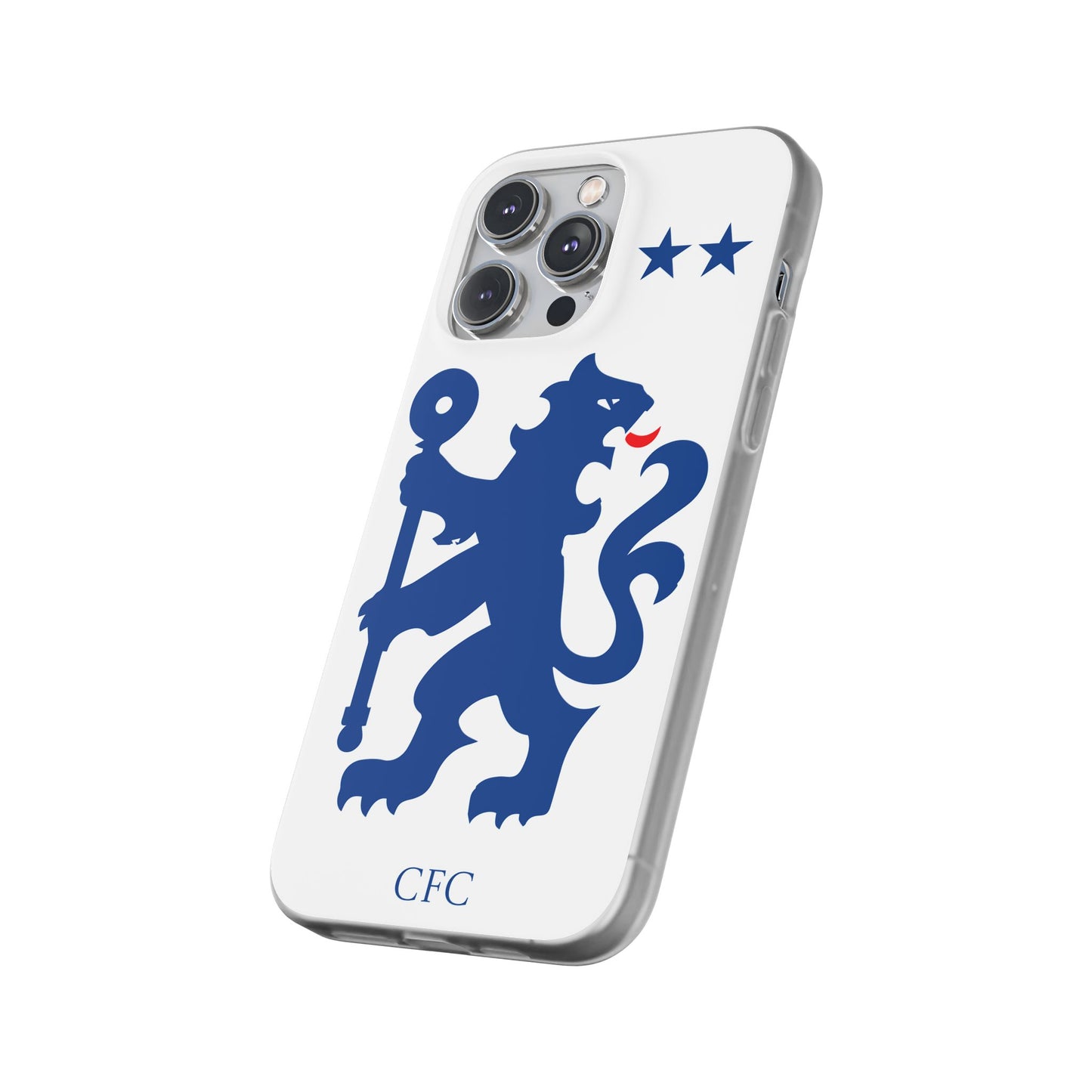 Chelsea iPhone Flexi Case - iPhone 16, 15, 14, Plus/Pro/Pro Max - White