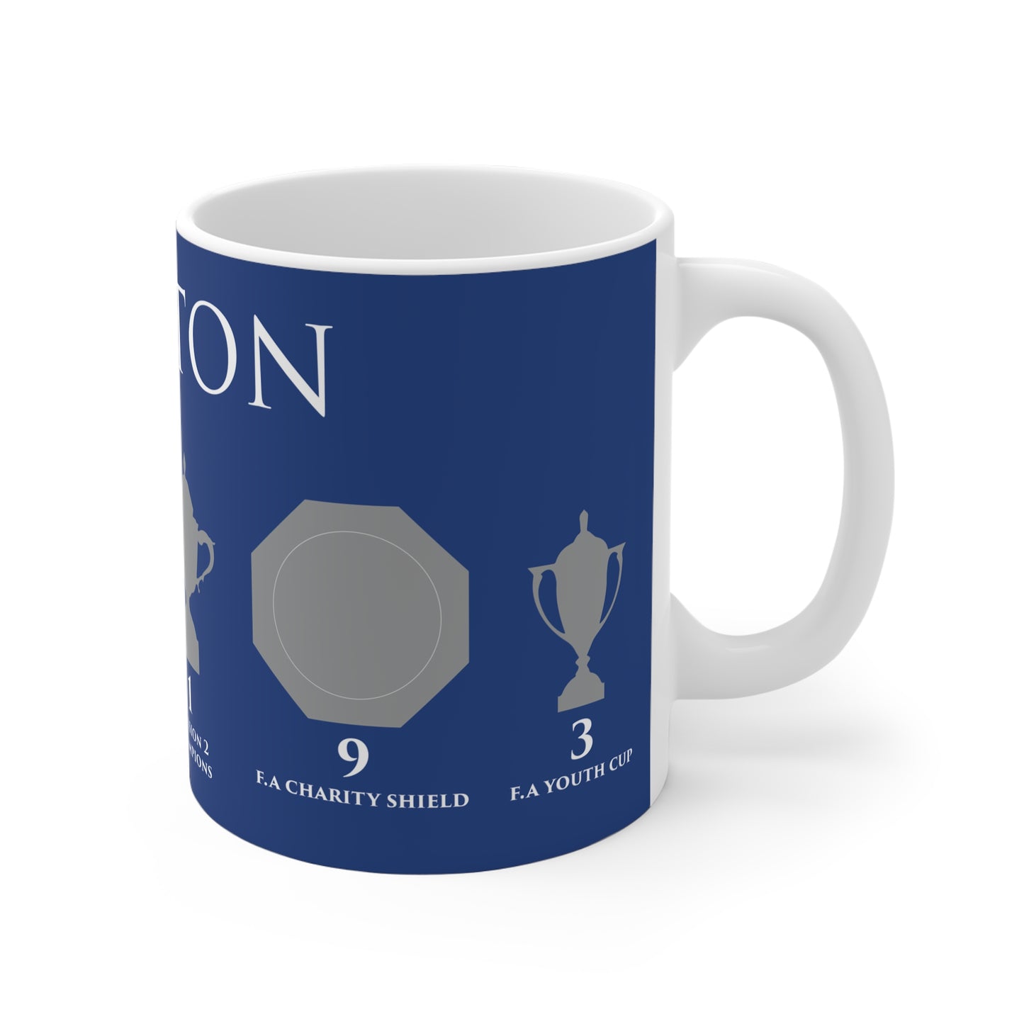 Everton Trophies Mug - Blue