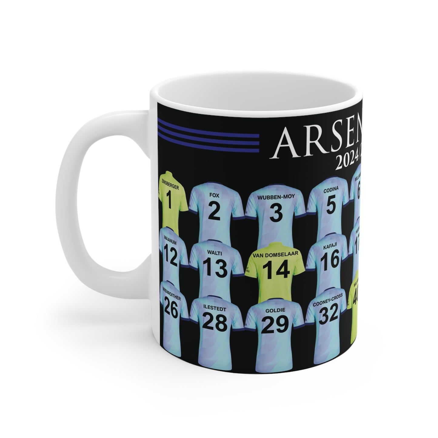 Arsenal Women Third Kit Mug - Black