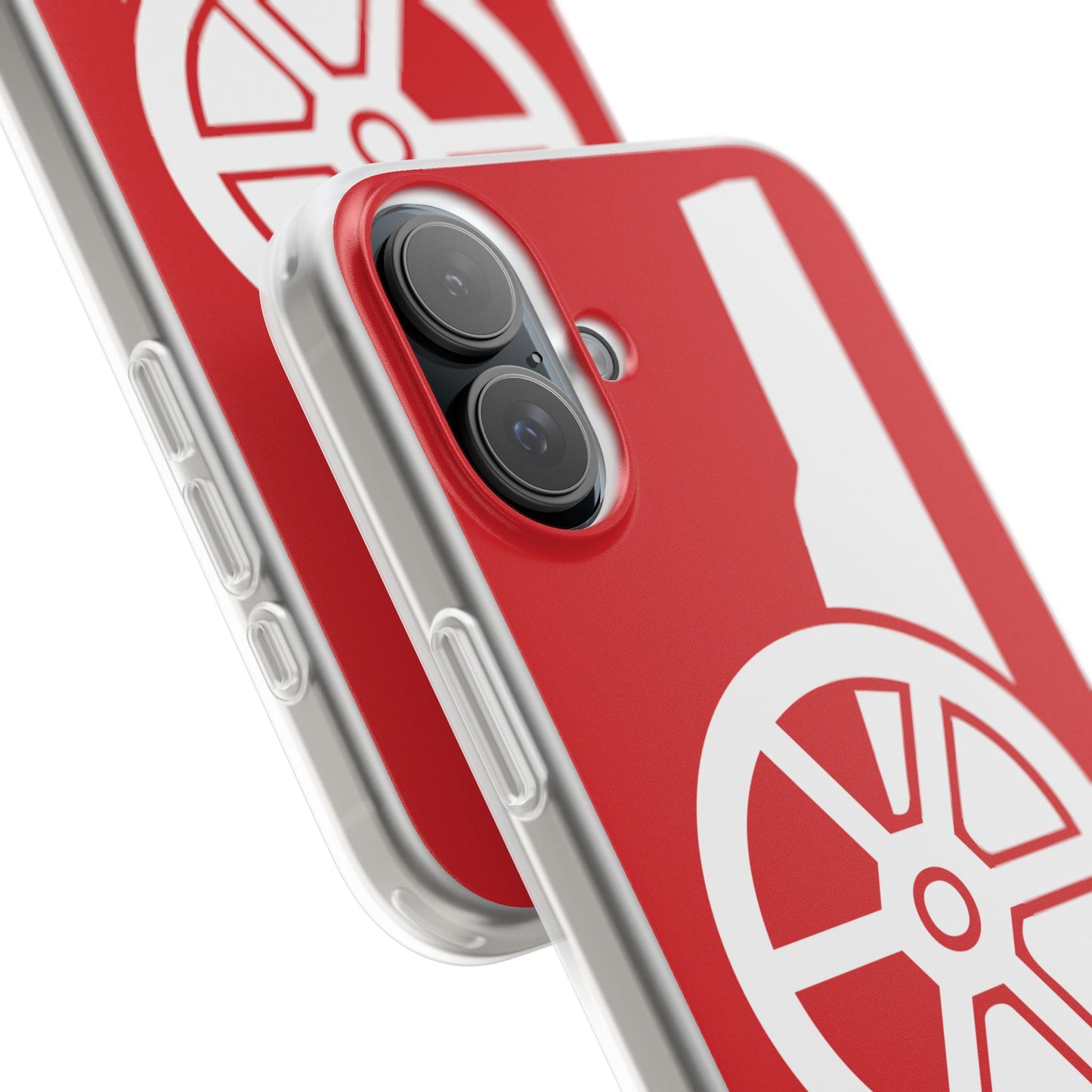 Arsenal Cannon Red iPhone Flexi Case - iPhone 16, 15, 14, Plus/Pro/Pro Max