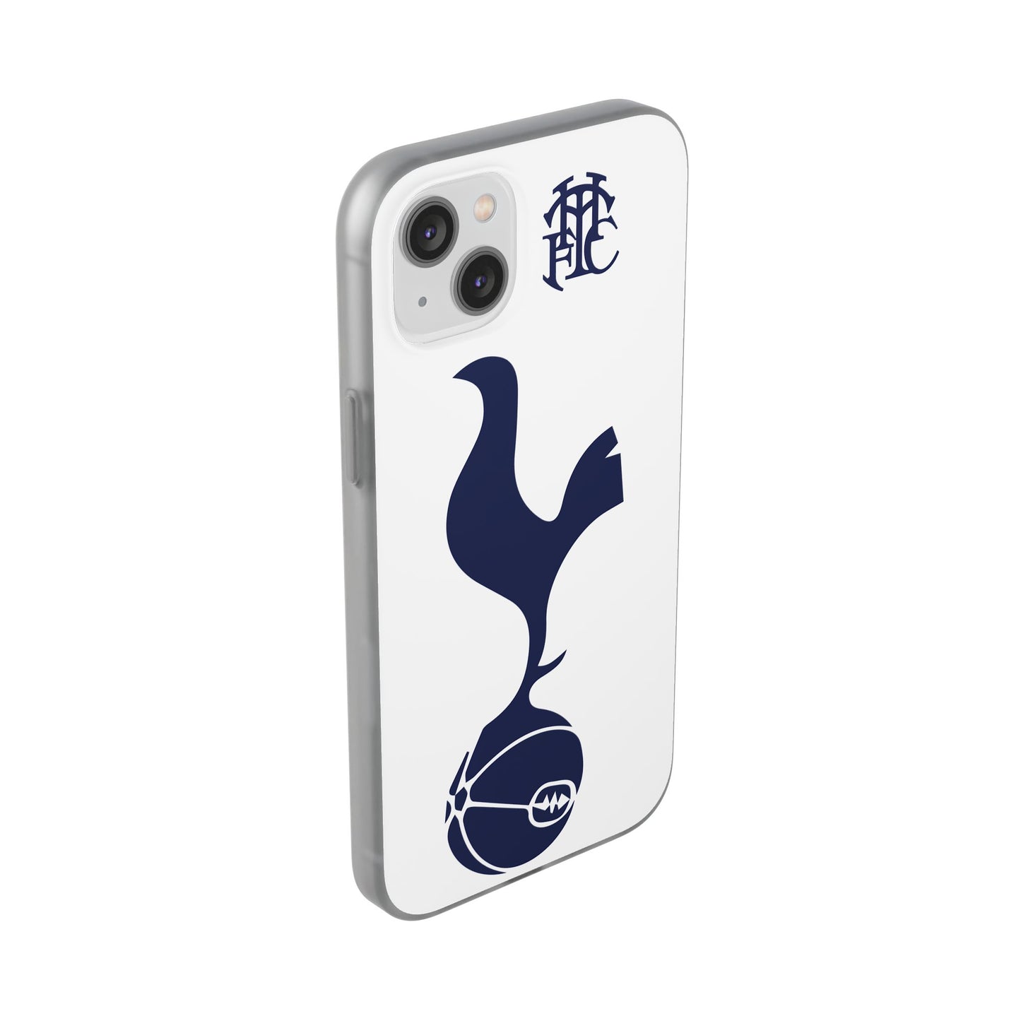 Tottenham Hotspur iPhone Flexi Case - iPhone 16, 15, 14, Plus/Pro/Pro Max - White