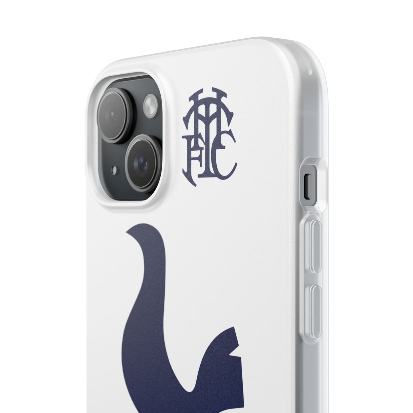 Tottenham Hotspur iPhone Flexi Case - iPhone 16, 15, 14, Plus/Pro/Pro Max - White