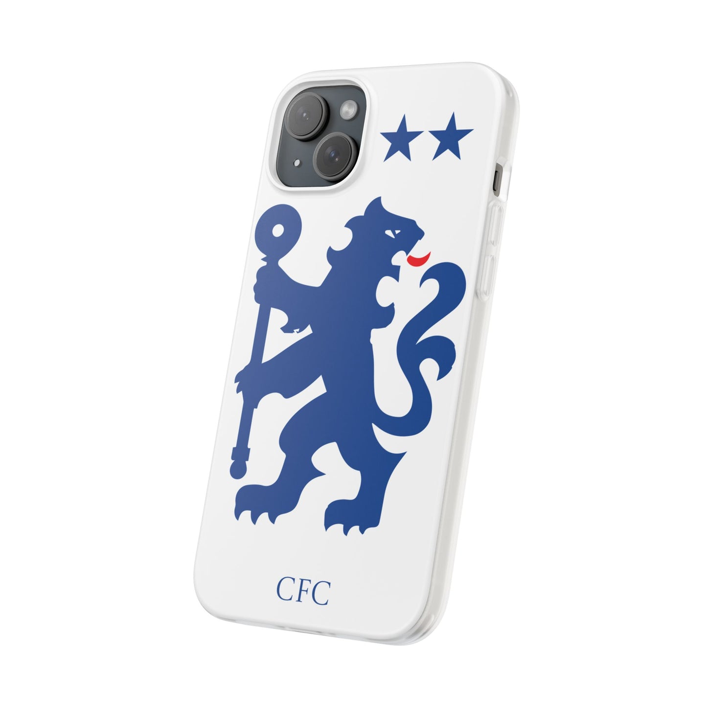 Chelsea iPhone Flexi Case - iPhone 16, 15, 14, Plus/Pro/Pro Max - White