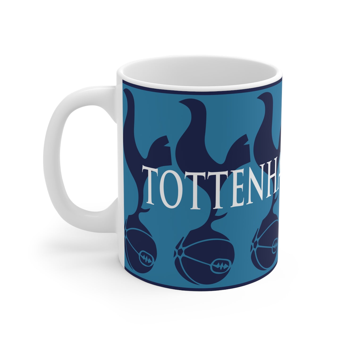 Tottenham Hotspur Cockerels Mug - Cyan