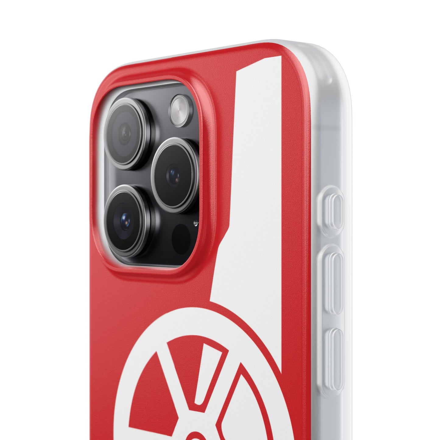 Arsenal Cannon Red iPhone Flexi Case - iPhone 16, 15, 14, Plus/Pro/Pro Max