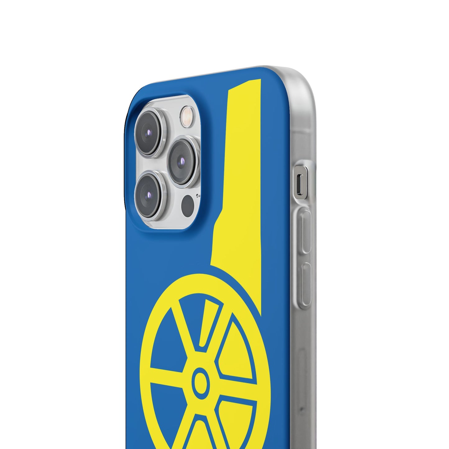 Arsenal Cannon Blue iPhone Flexi Case - iPhone 16, 15, 14, Plus/Pro/Pro Max