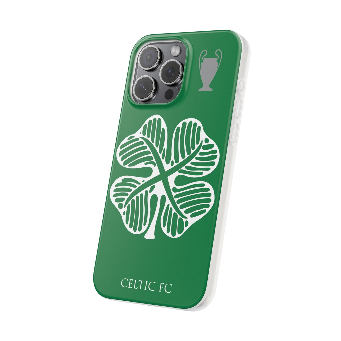 Celtic Green iPhone Flexi Case - iPhone 16, 15, 14, Plus/Pro/Pro Max