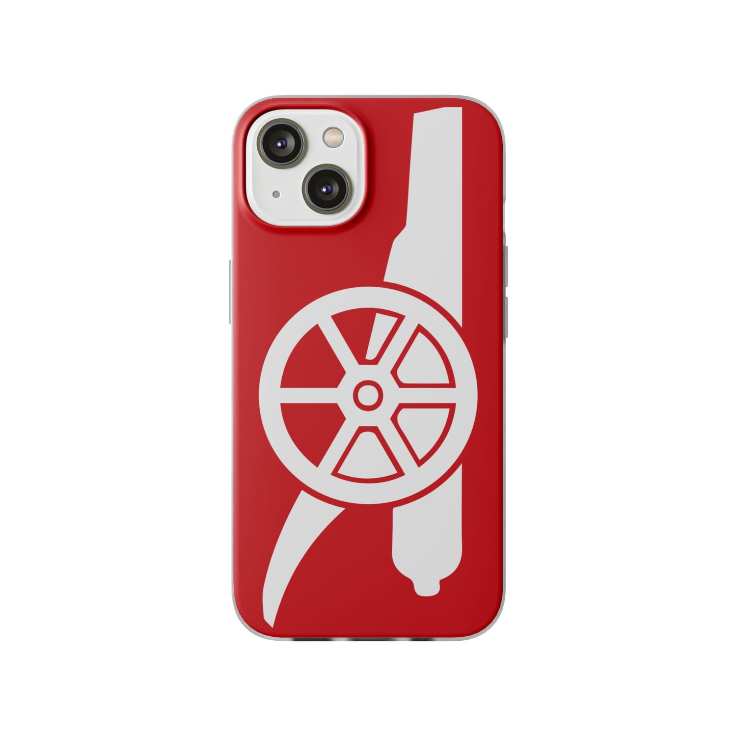 Arsenal Cannon Red iPhone Flexi Case - iPhone 16, 15, 14, Plus/Pro/Pro Max