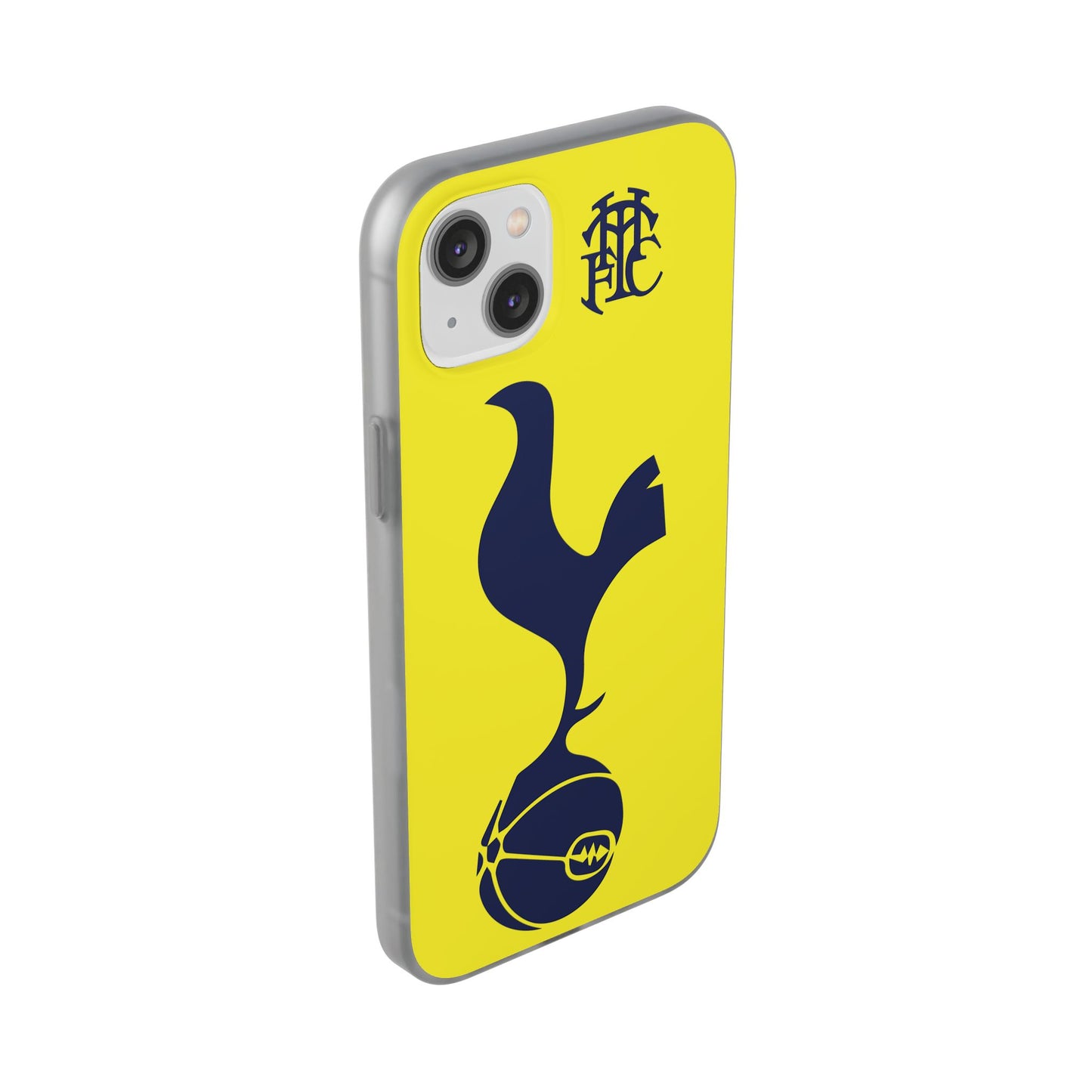 Tottenham Hotspur iPhone Flexi Case - iPhone 16, 15, 14, Plus/Pro/Pro Max - Yellow